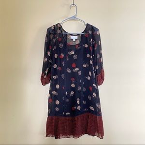 Moulinette Soeurs Floral Dress w/ Slip- Medium